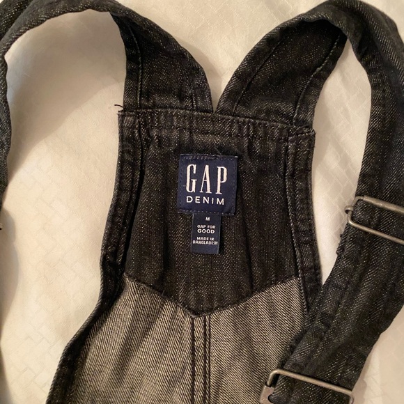 GAP Denim Black Overalls NWT - Picture 3 of 3